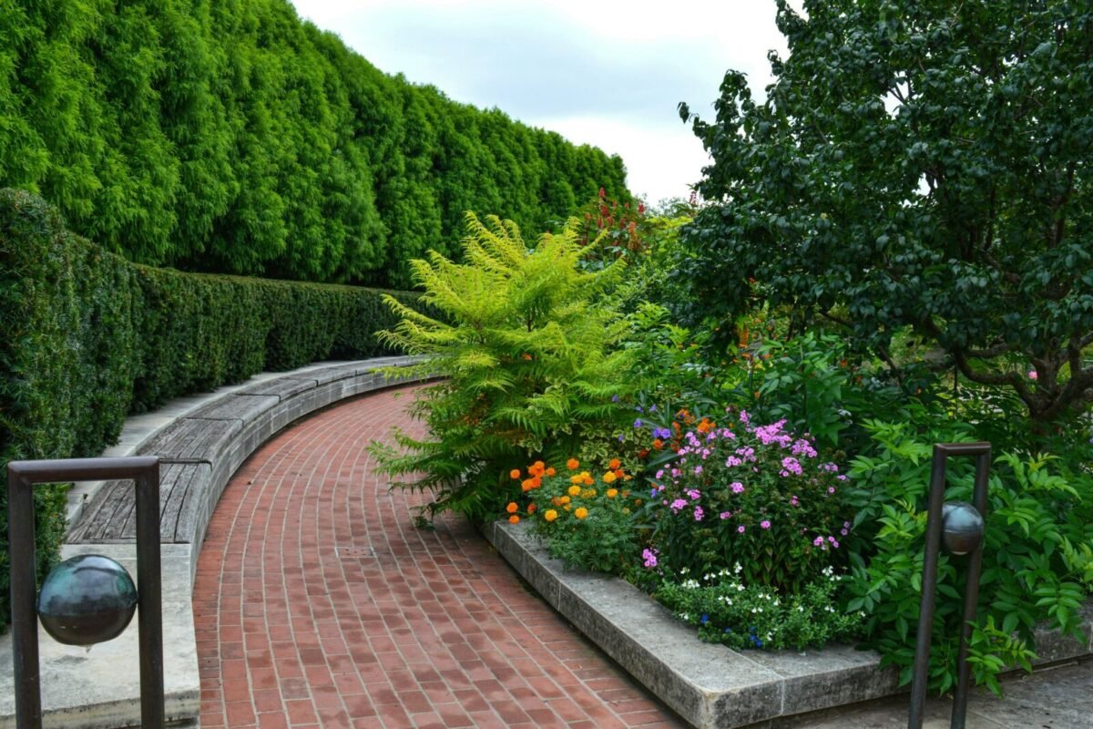 Brick Path Landscaping